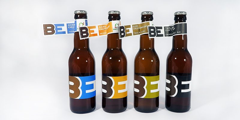 Scanvaegt Etiketten für Bierflaschen - für auffallende Exposition
